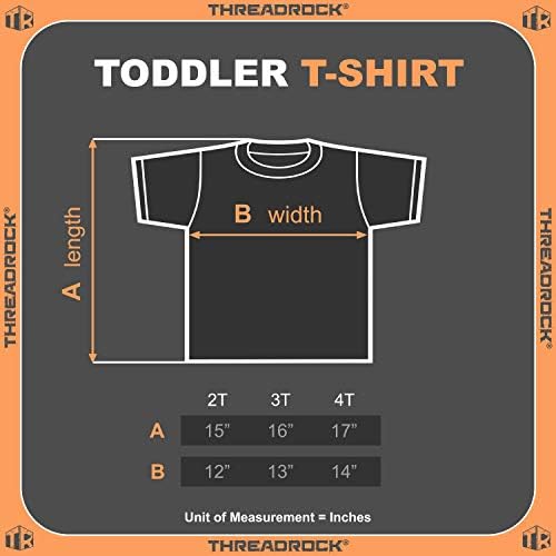Threadrock Çocuklar ben 2 İkinci Doğum Günü Yürümeye Başlayan Çocuk T-Shirt