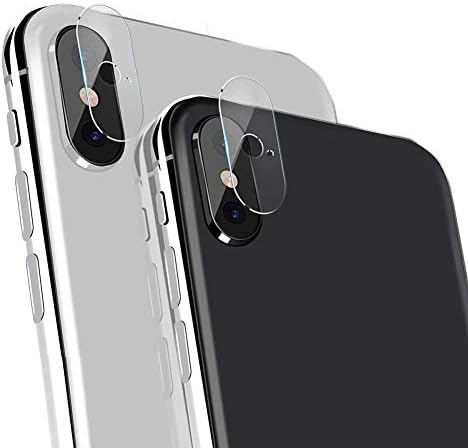 Homy Gizlilik Ekran için iPhone X XS 5.8 inç [2 Paketi] Prim Japon Temperli Cam: 1x Siyah Out Koyu Güvenlik, 1x Renkli