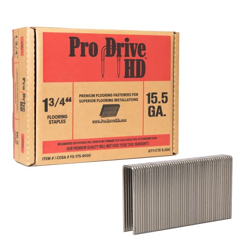 ProDriveHD 15.5 GA Döşeme Zımbaları 1-3 / 4 x 1/2 Taç Zımbası (5.000 Kutu)