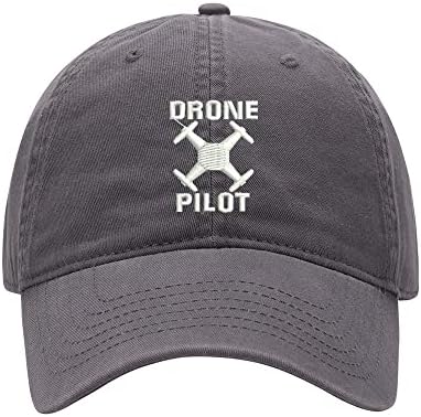 Beyzbol şapkası Erkekler Drone Operatörü Pilot İşlemeli Yıkanmış Pamuk Baba Şapka beyzbol şapkası s