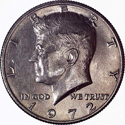 1972 Kennedy Yarım Dolar 50C Parlak Dolaşımsız